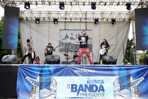 Inicia concurso de bandas de rock en Naucalpan