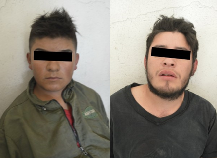 Polica de Naucalpan detiene a dos presuntos secuestradores