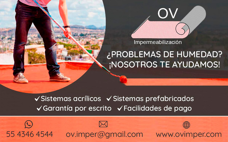OVImpermeabilización¿PROBLEMAS,DE,HUMEDAD? ¡NOSOTROS,TE,AYUDAMOS!55-4346-4544
