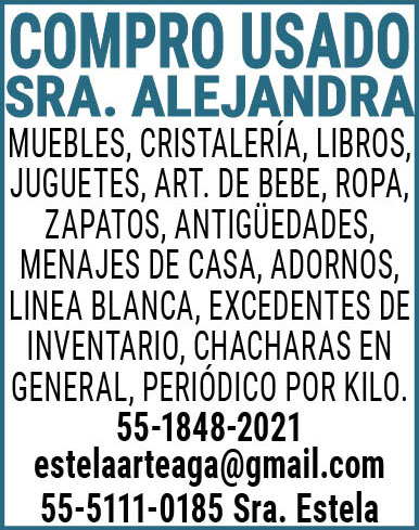 Compro usadosra. Alejandramuebles cristaleria libros juguetes…