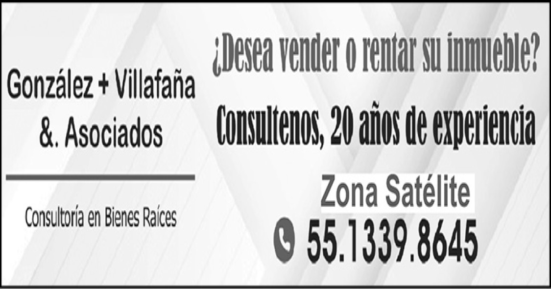 ¿desea vender o rentar su inmueble?55-1339-8645
